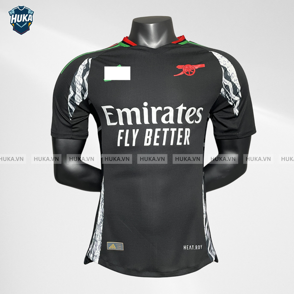  Áo Arsenal sân khách đen 24/25 bản Player 