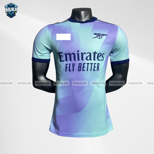  Áo Arsenal 3rd tím xanh 24/25 bản Player 