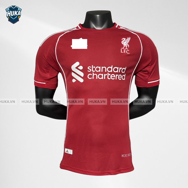  Áo Liverpool sân nhà đỏ 25/26 bản Player 