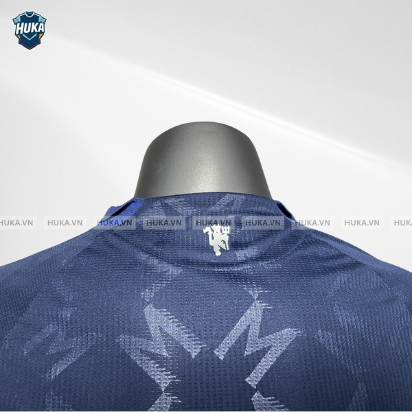  Áo Mu sân khách xanh đen 24/25 bản Player 