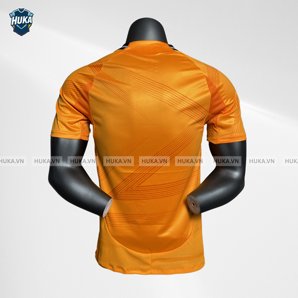  Áo Real Madrid sân khách cam 24/25 bản Player 