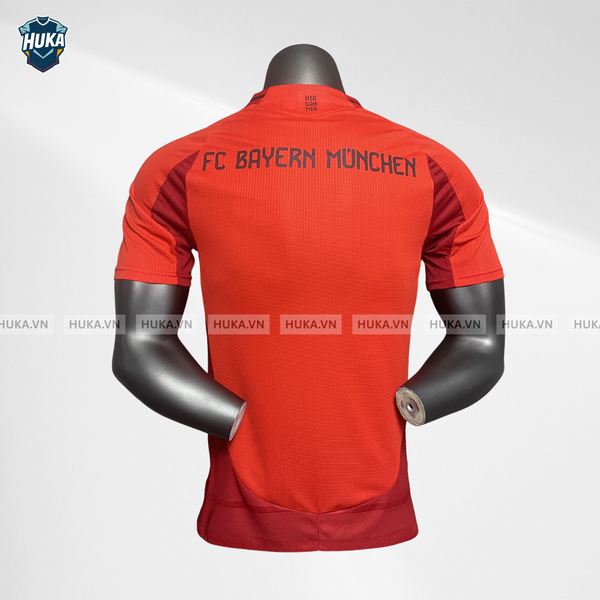  Áo Bayern Munich sân nhà đỏ 24/25 bản Player 