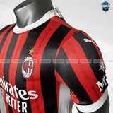  Áo Ac Milan sân nhà đỏ đen 24/25 bản Player 