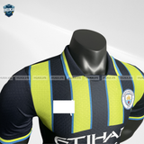  Áo Manchester City sân khách vàng đen 24/25 bản Player 