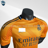  Áo Real Madrid sân khách cam 24/25 bản Player 