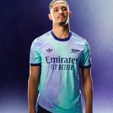  Áo Arsenal 3rd tím xanh 24/25 bản Player 