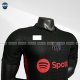  Áo Barcelona sân khách đen 24/25 bản Player 