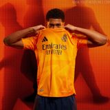  Áo Real Madrid sân khách cam 24/25 bản Player 