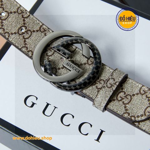Dây thắt lưng Gucci Needle Buckle - Phụ kiện thời trang xuống phố nữ