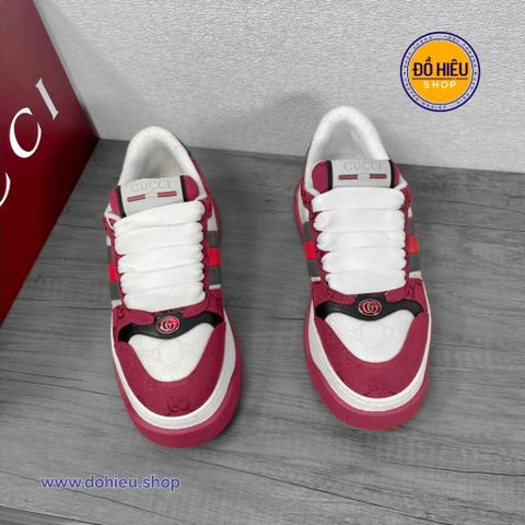 Giày thể thao đế dày Gucci cho nữ xuống phố [SALE]