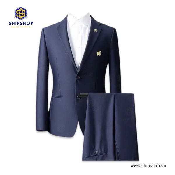 Bộ vest màu xanh Navy BURBERRY – Shipshop Buy All The Word