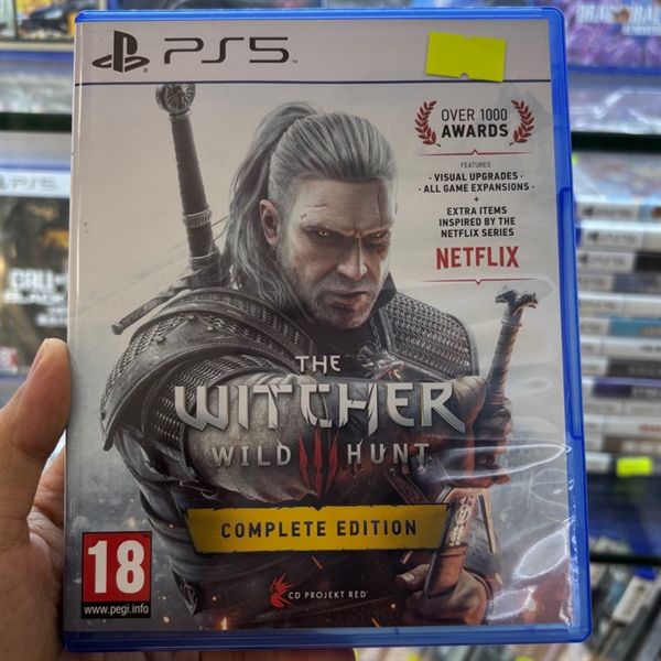 Game Ps5 cũ Witcher 3 wild hunt