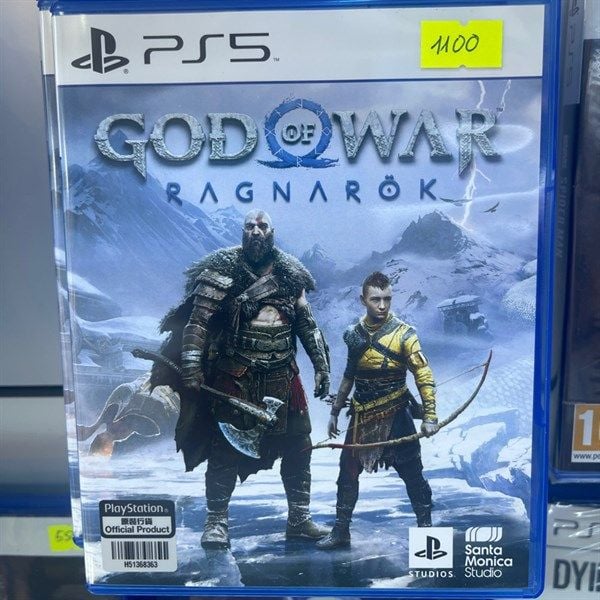 Game Ps5 cũ God of war Ragnarok