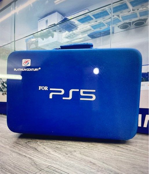 Vali Ps5 Platinum màu xanh