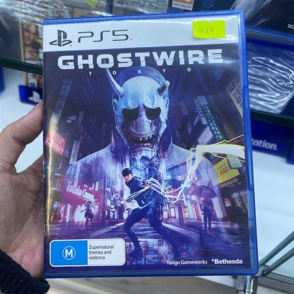 Game Ps5 cũ Ghostwire