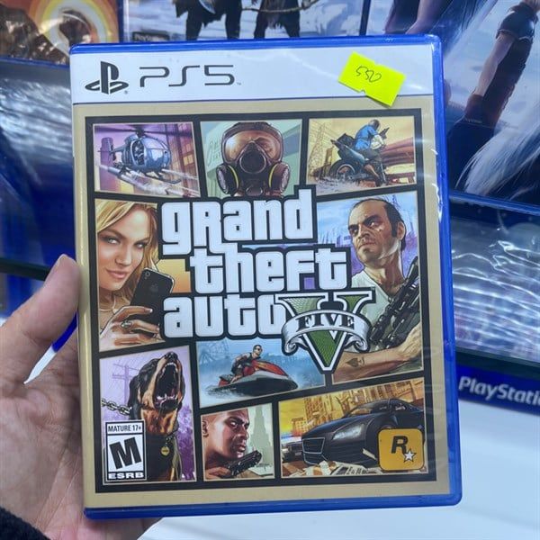 Game Ps5 cũ GTA 5