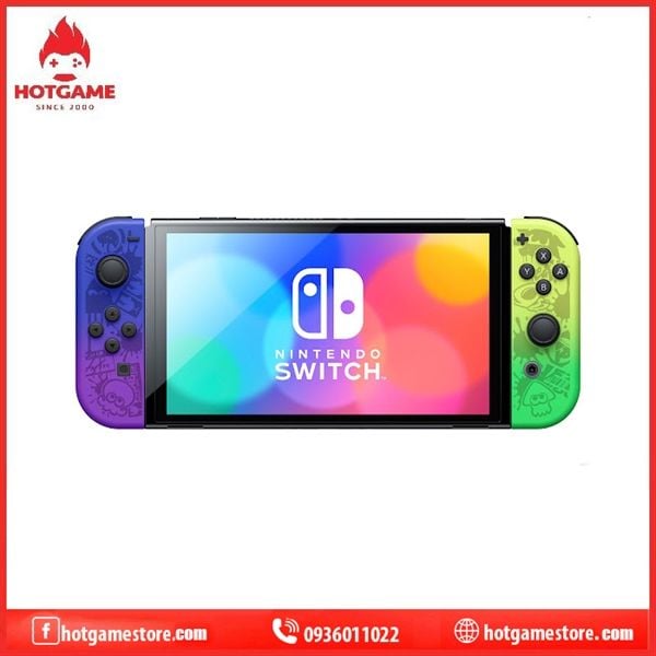 Máy Switch Oled Splatoon