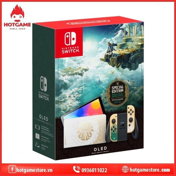 Máy Switch Oled Zelda TOTK