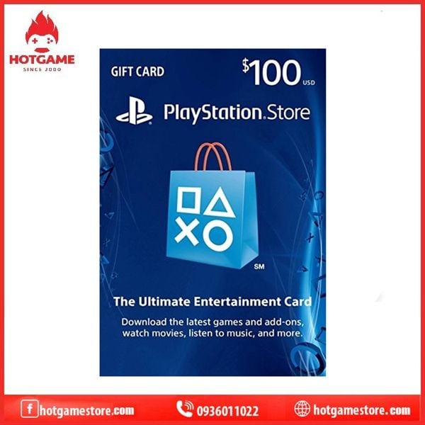 Code PSN 100$ giá rẻ