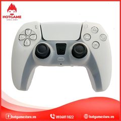Bọc silicon tay ps5 màu trắng