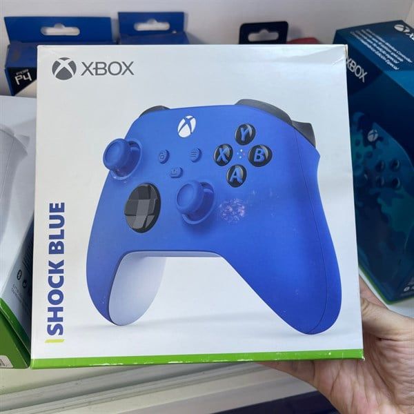 Tay cầm Xbox X shock blue