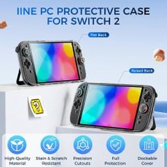 Ốp nhựa trong Nintendo Switch 2 IINE
