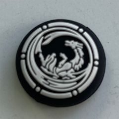 Bọc nút analog Mortal kombat đen