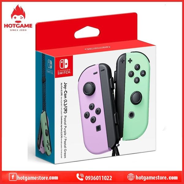 Tay cầm Joy-con Pastel Purple/Pastel