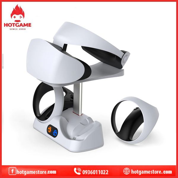 Đế kèm sạc Ps VR2 Dobe