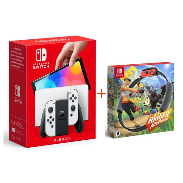 Máy Nintendo Switch Oled kèm Ring Fit