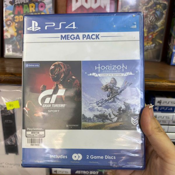 Đĩa PS4 Horizon và Granturimo ( bộ MEGA pack )