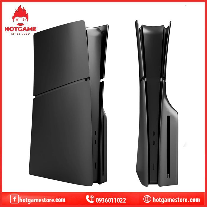 Ốp bọc PS5 Slim Midnight Black
