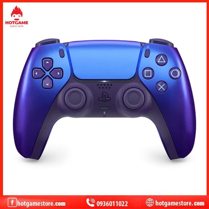 Tay cầm Ps5 Dualsense Chroma Indigo ( nhập khẩu )