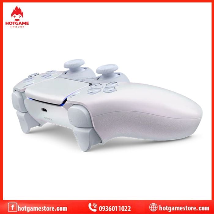 Tay cầm Ps5 Chroma Pearl ( nhập khẩu )