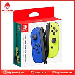 Tay cầm Joy-con màu xanh vàng
