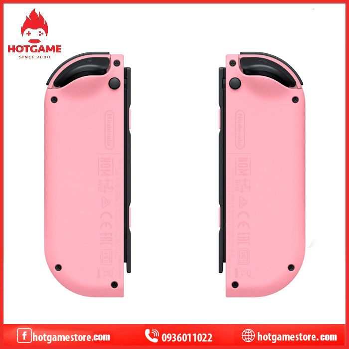 Tay cầm Joy con hồng pastel