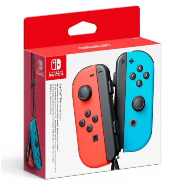 Tay cầm Joy-con màu xanh - cam