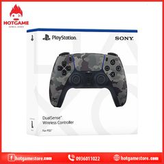 Tay cầm Ps5 Grey Camo ( nhập khẩu )