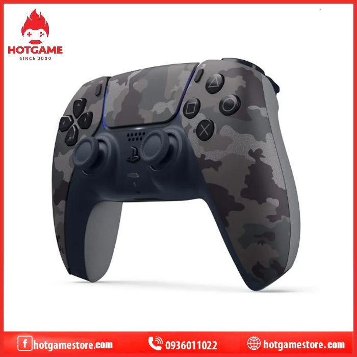Tay cầm Ps5  Grey Camouflage Sony Việt Nam ZCT1G 06
