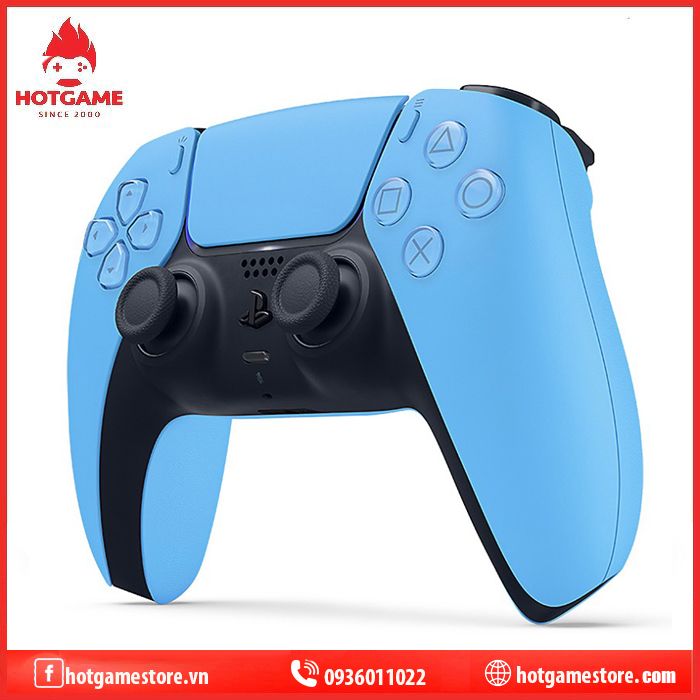 Tay cầm Ps5 Starlight blue ( nhập khẩu )