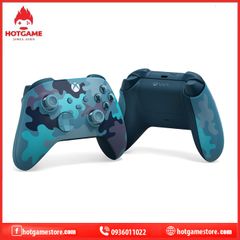 Tay cầm Xbox X camo xanh