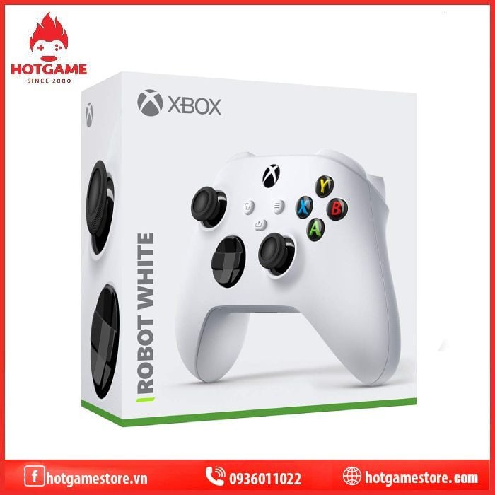 Tay cầm xbox X màu trắng