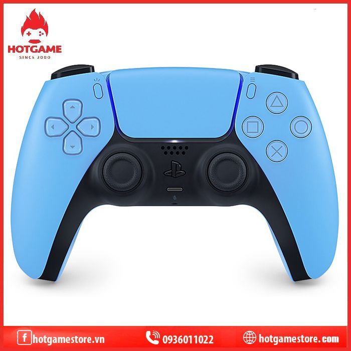 Tay cầm Ps5 Starlight blue ( nhập khẩu )