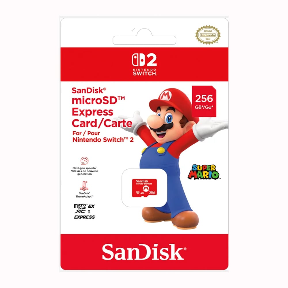 Thẻ nhớ SanDisk microSD Express Card 256GB cho Nintendo Switch