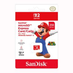Thẻ nhớ SanDisk microSD Express Card 256GB cho Nintendo Switch 2