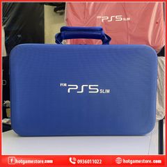 Vali Ps5 Slim màu xanh