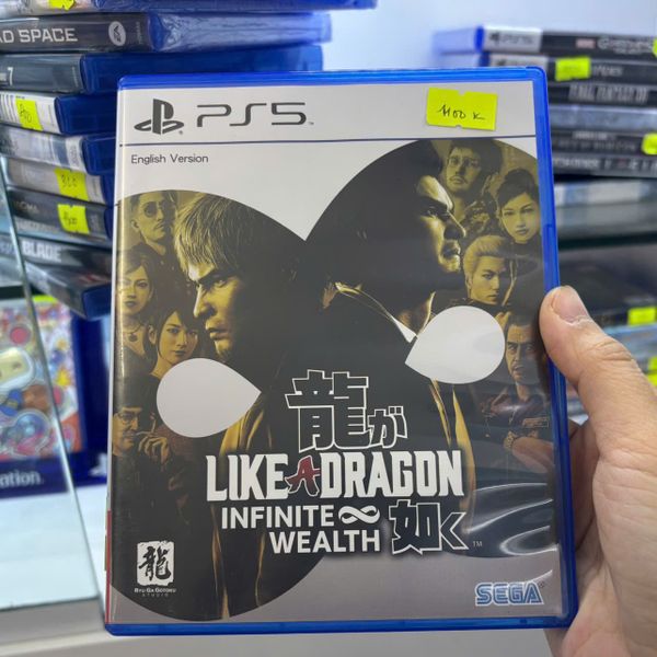Game Ps5 cũ Like a dragon: infinite wealth