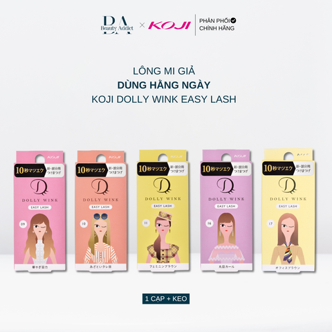 Mi giả dùng hằng ngày Koji Dolly Wink Easy Lash -  No.09-17