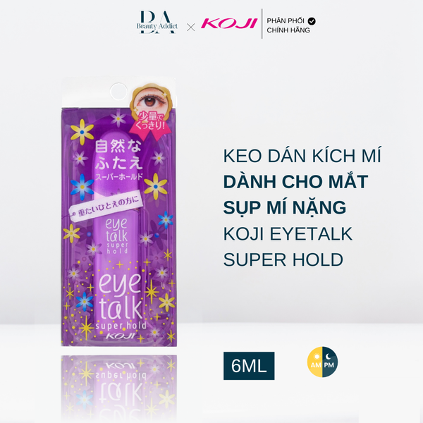 Keo dán kích mí KOJI EyeTalk Super Hold (dành cho mắt sụp mí nặng)