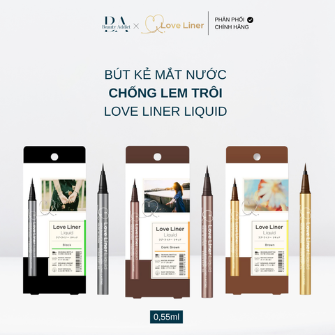Bút kẻ mắt chống nước LOVELINER Liquid